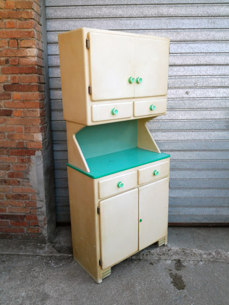 mueble cajonera estanteria cocina madera manetas plastico 183.5x81x40 1u